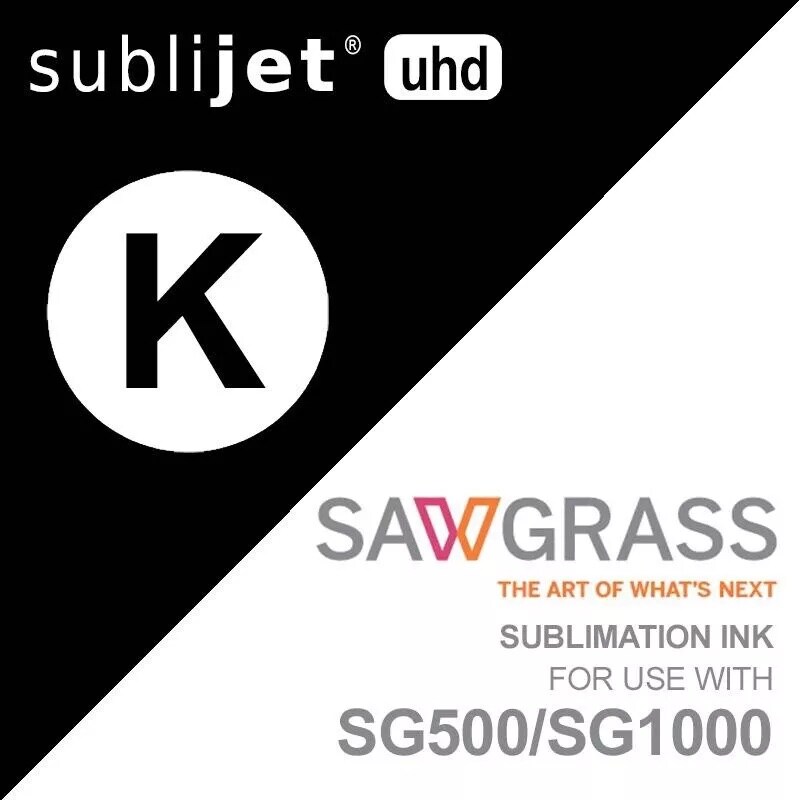 Sawgrass SubliJet-UHD Ink SG500 &#x26; SG1000 - Black (K) 31 ML 609101