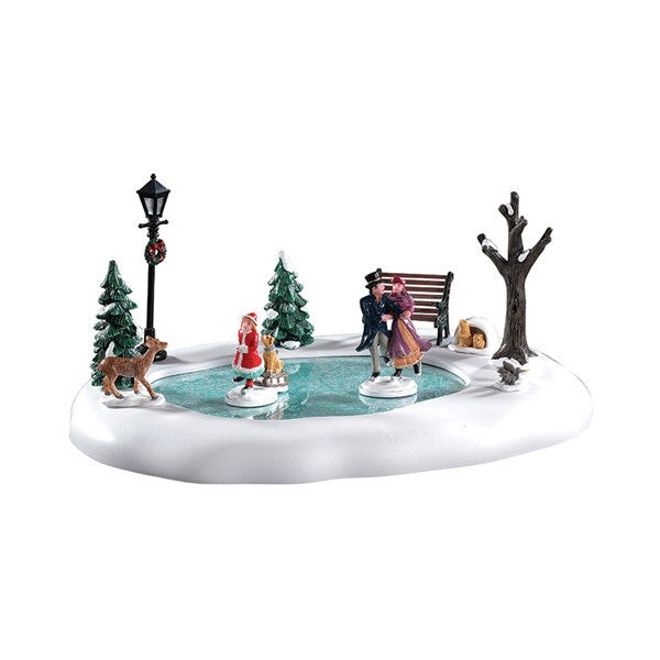 LEMAX Victorian Skaters, Battery Operated (4.5V) #94527