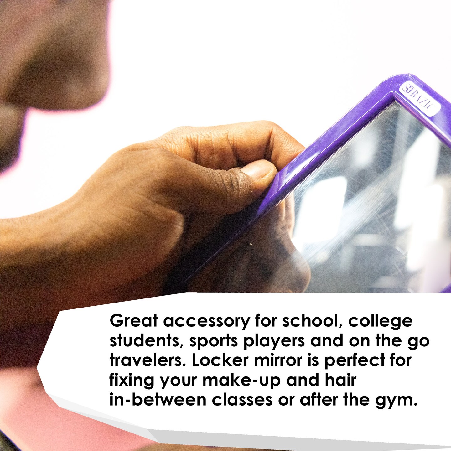 BAZIC Magnetic Locker Mirror