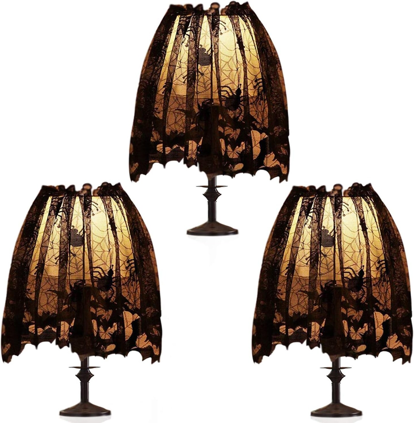 3Pcs Halloween Lamp Shade Cover Decoration