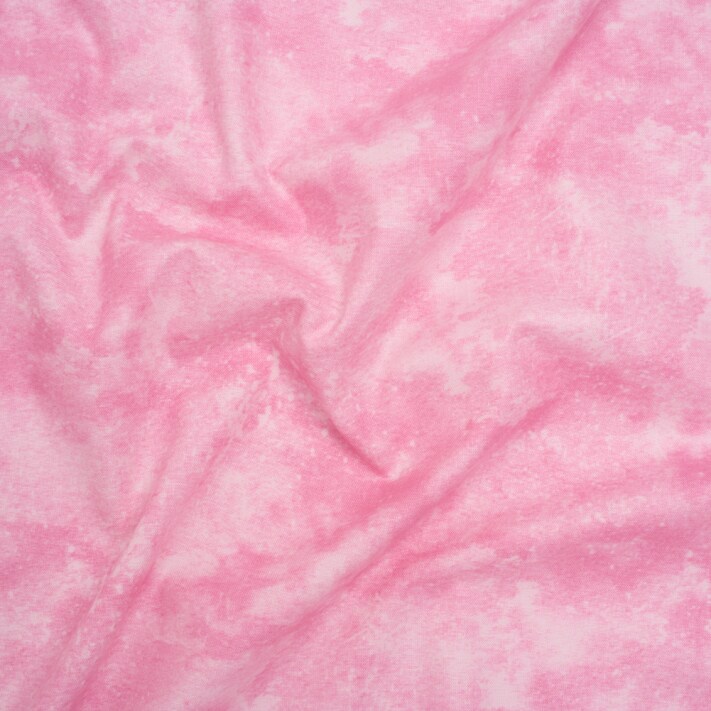 1 Yard Cotton Candy Fresco Texture Quilting Cotton Fabric Abstract Pink Print 44 inch Width