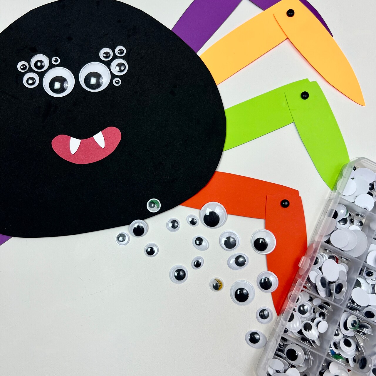 Kids Club: Adjustable Leg Spider Craft