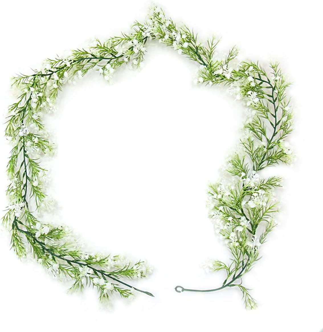 Bendable Silk Garland Greenery Artificial Vines Decor for Bedroom Faux Hanging Vine Decor for Home Wall Party Room Wedding Jungle Theme Decoration