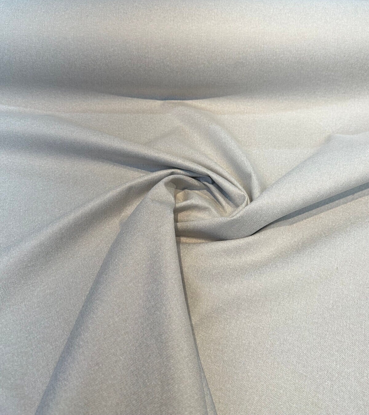 1 Yard Double Sided Moonbeam Blackout Drapery Fabric, Complete Light Block 55 Inches Wide