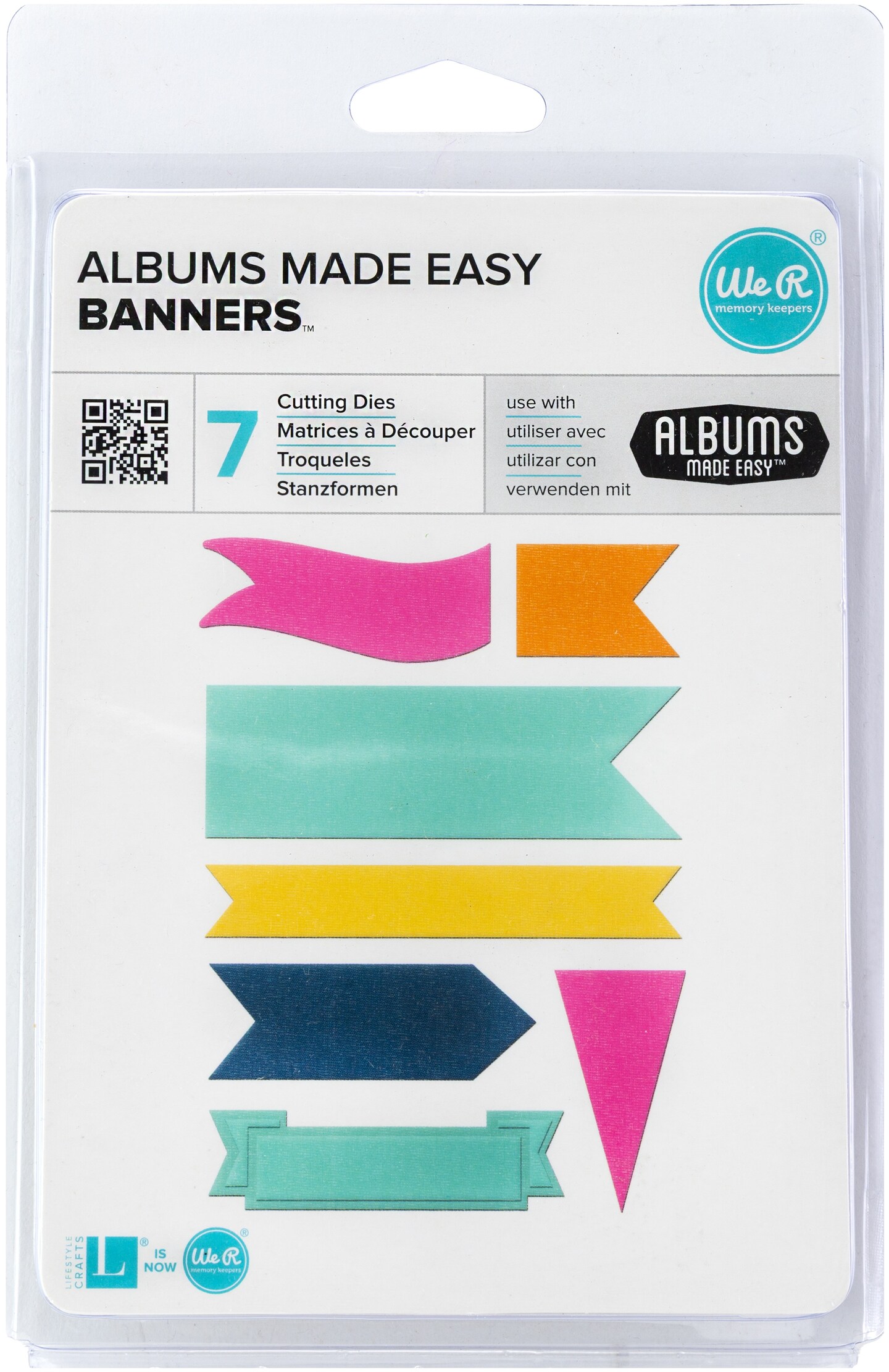 Albums Made Easy Dies-Banners, 7 Dies
