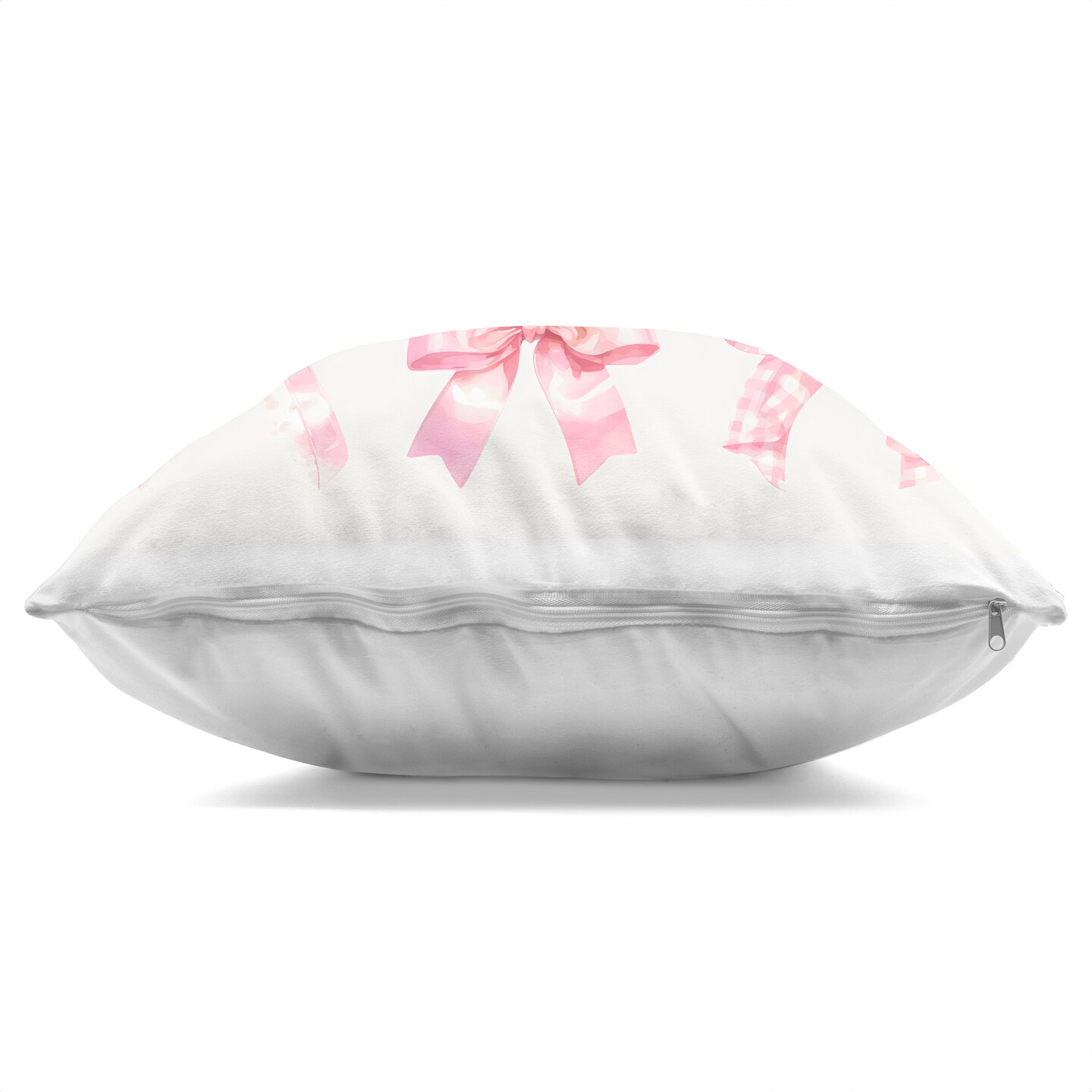 Stupell Industries Ribbon Bow Styles Grouping Decorative Printed Throw Pillow design by Creative Studio, 18 x 7 x 18