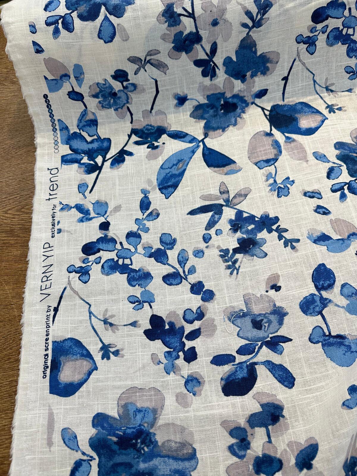 1 Yard Ivory Linen Ramie Drapery Upholstery Fabric 54 Inches Wide