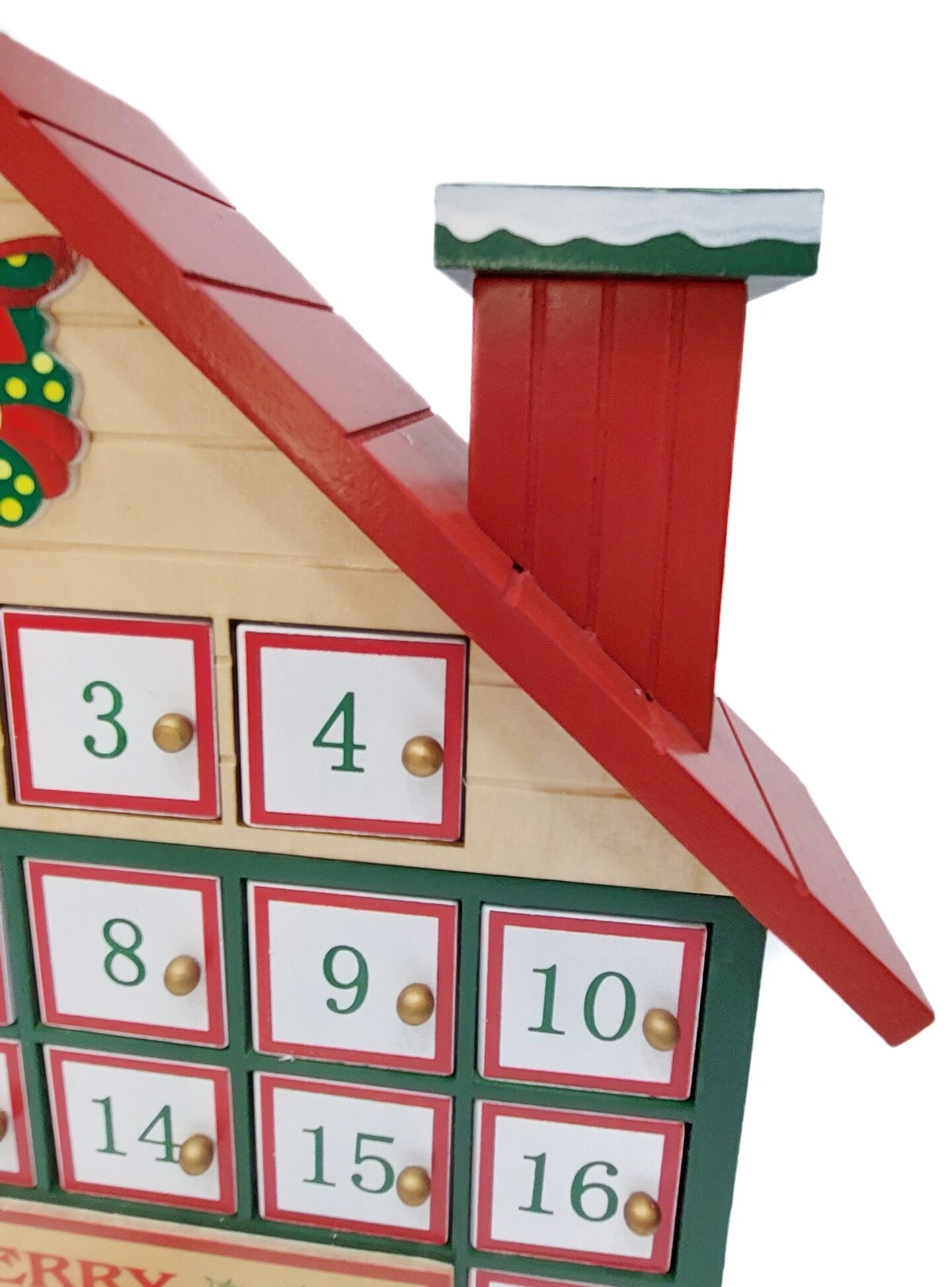 Christmas Cottage Wooden Advent Calendar Wizardi