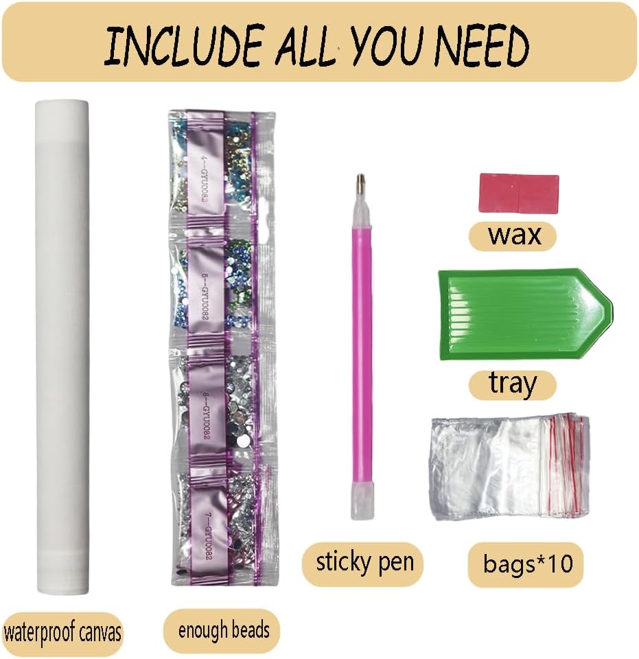 Christmas Diamond Painting Kits for Adults(house)