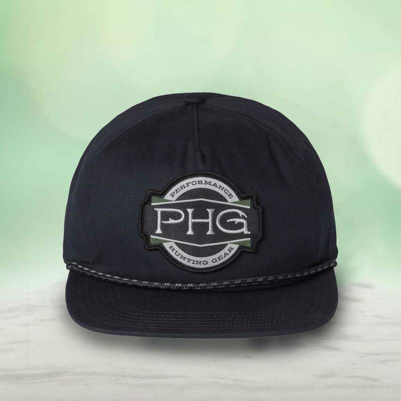 1 Count PHG Terminal Shot Snapback Cap Five Panel Unstructured Cotton Flat Bill