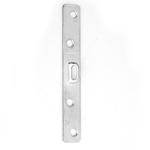 100 4-Hole Heavy Duty Steel Picture Wire Hangers with 400 #4x1/2" Screws