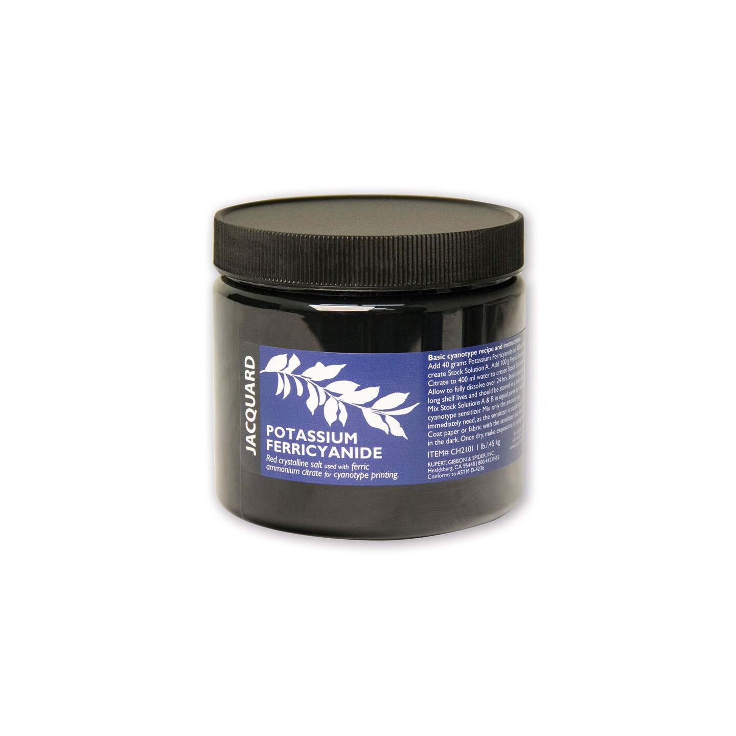 Jacquard Cyanotype Chemistry - Potassium Ferricyanide (1 lb)