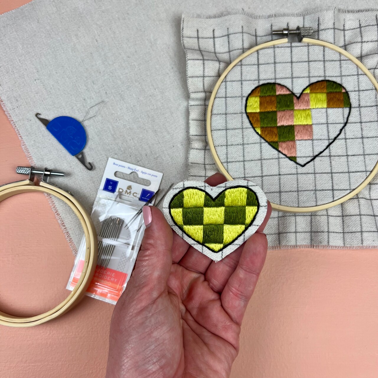 Heart Stitch Patch