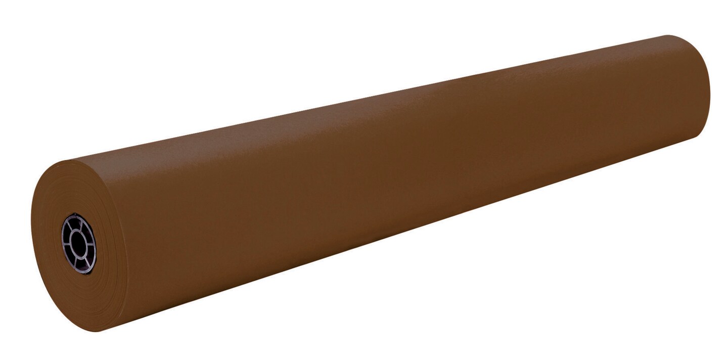 Rainbow Kraft Duo-Finish Kraft Paper Roll, 40 lb, 36 Inches x 1000 Feet, Brown