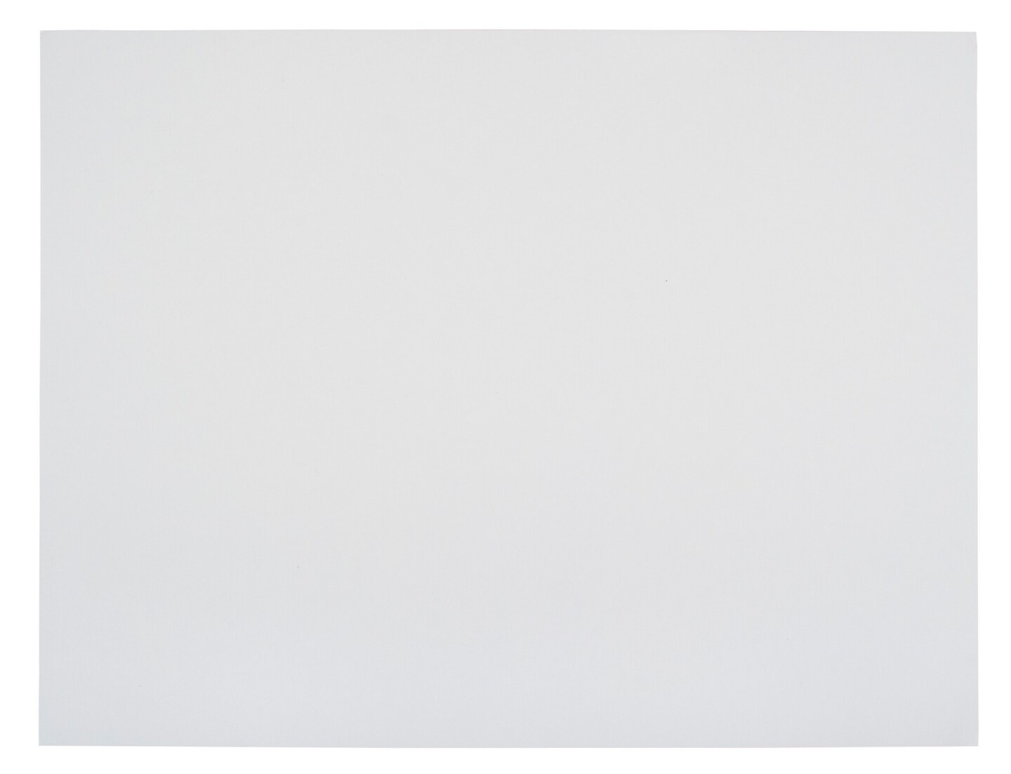 School Smart Poster Boards, 22 x 28 Inches, 8-Ply Thickness, White, Pack of 25