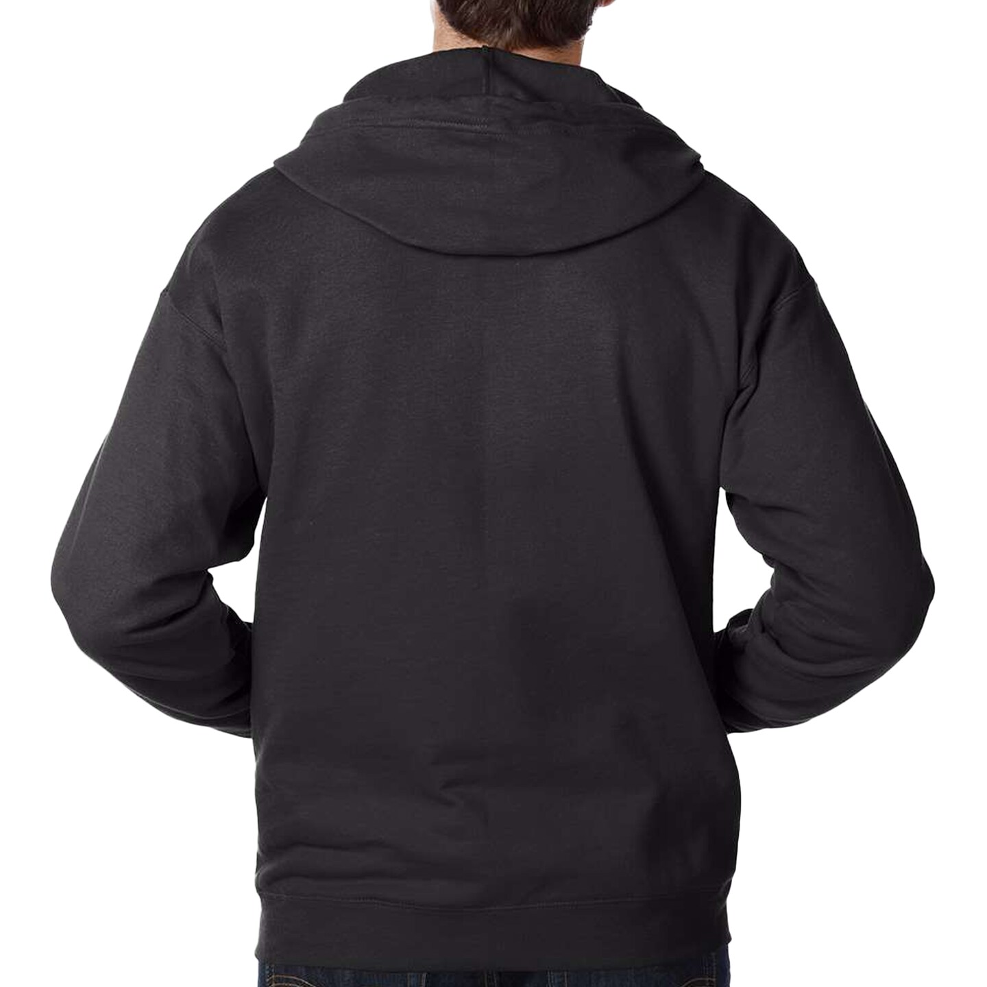 Hanes EcoSmart Full-Zip Hoodie Sweatshirt Best Blank for Cricut