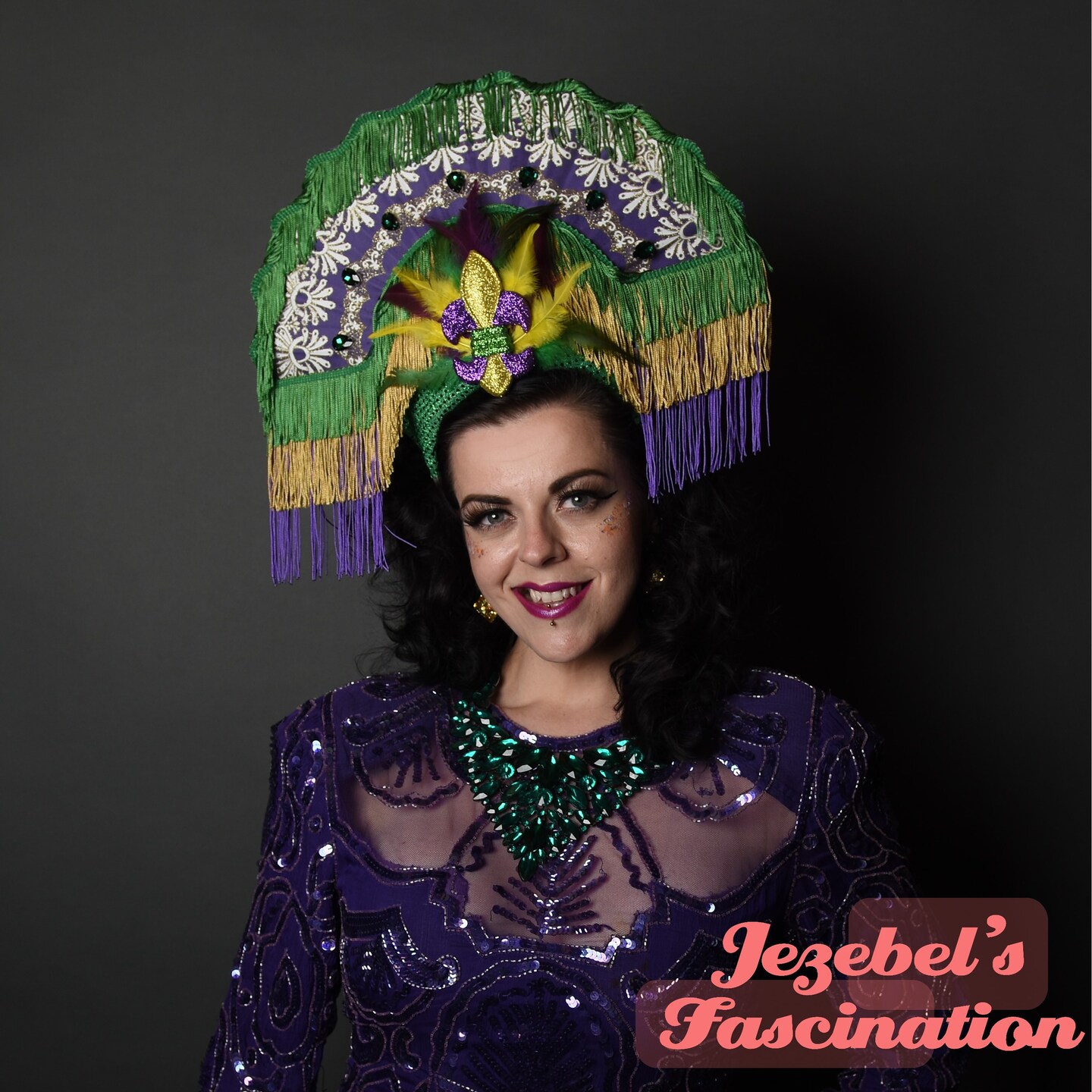 MardiGras flour-de-lyes Beauty Queen Renaissance Crown
Every Queen Needs A Crown Meet Queen Suzanne Simonne main image 4