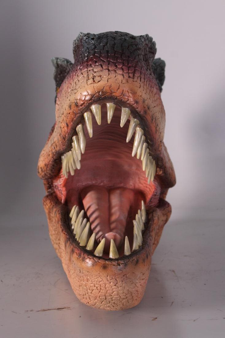T-Rex Dinosaur Head Medium Life Size Statue