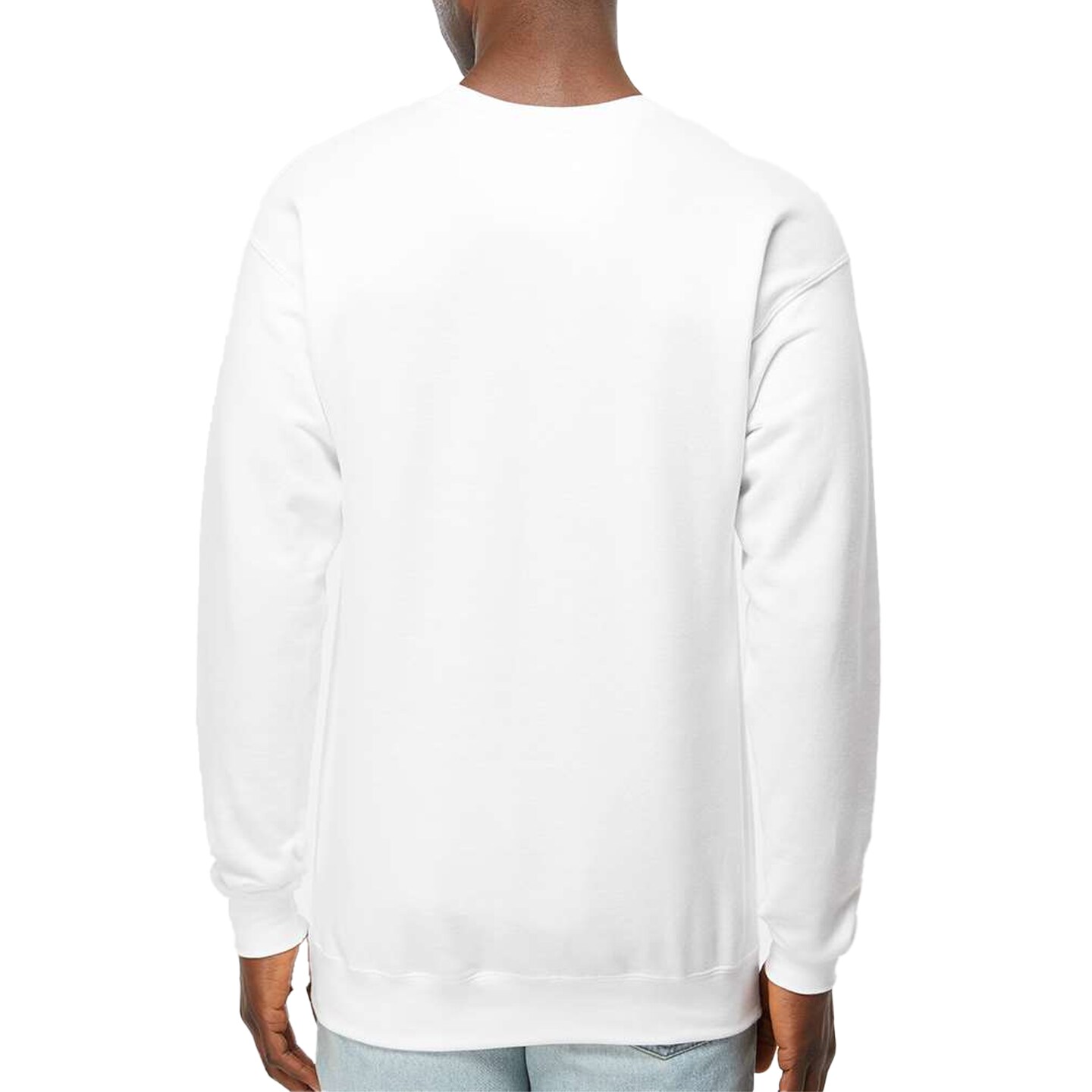 Hanes Perfect Fleece Crewneck Sweatshirt, Ideal for Cricut & Embroidery