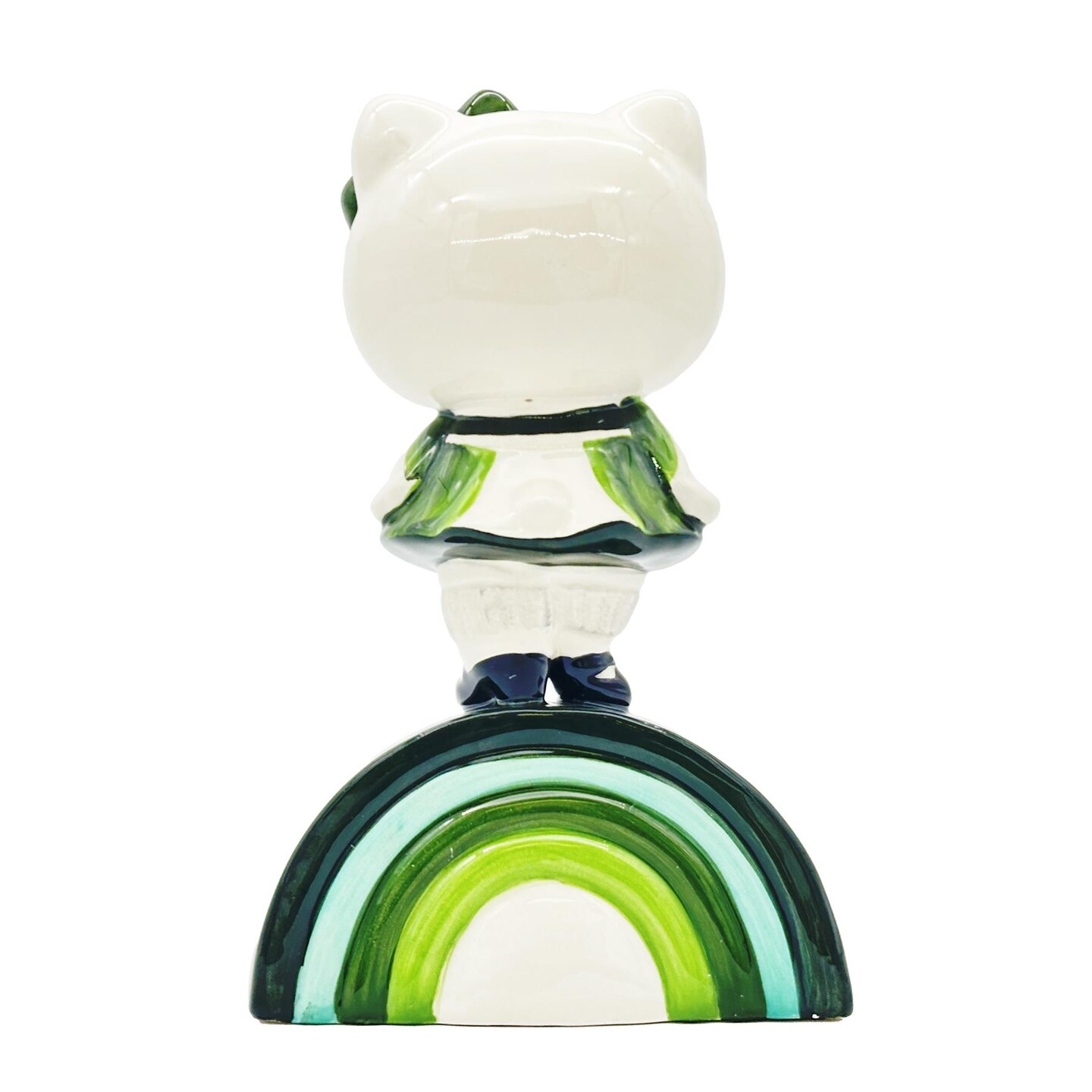 Blue Sky Clayworks Sanrio St. Patrick's Day Hello Kitty Irish Dancer 8.5" Figurine