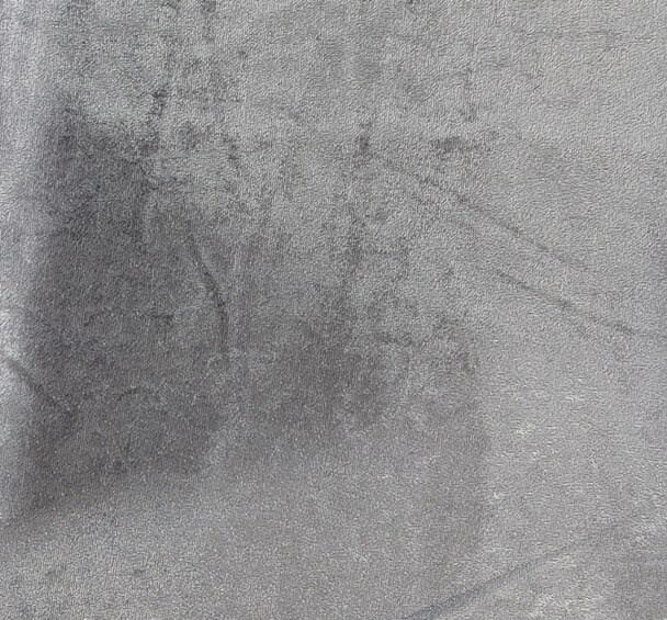 1 Yard Luxury Gray Crushed Velvet Fabric 58/60"Wide, 100% Polyester Panne Velour for Apparel & Costumes