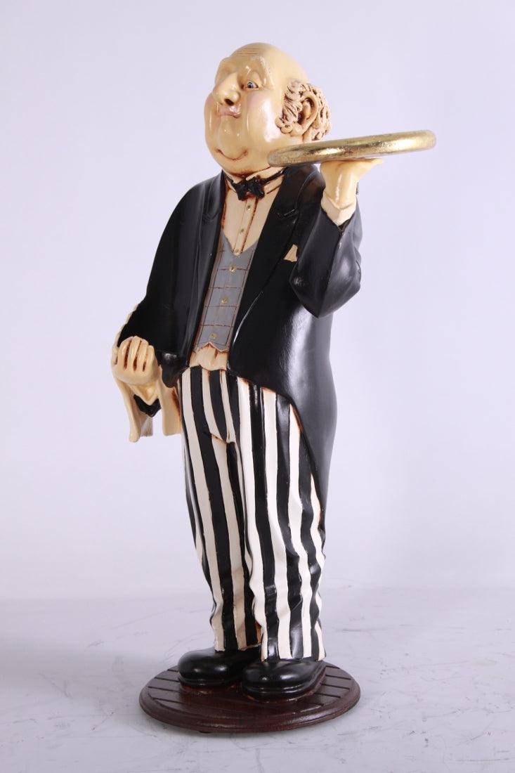 Connoisseur Butler Wine Holder Small Statue