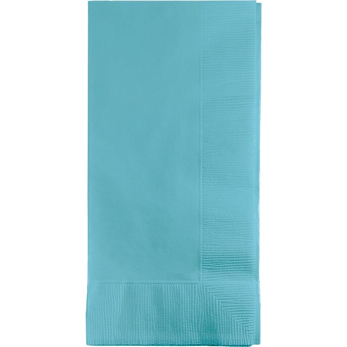 Pastel Blue Dinner Napkins 2Ply 1/8Fld (50/Pkg)