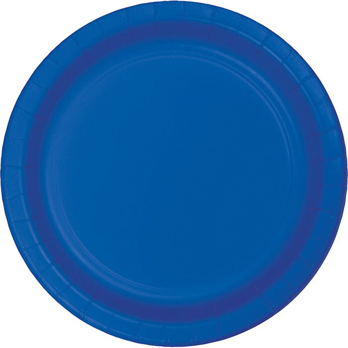 Cobalt Blue Paper Plates (8/Pkg)
