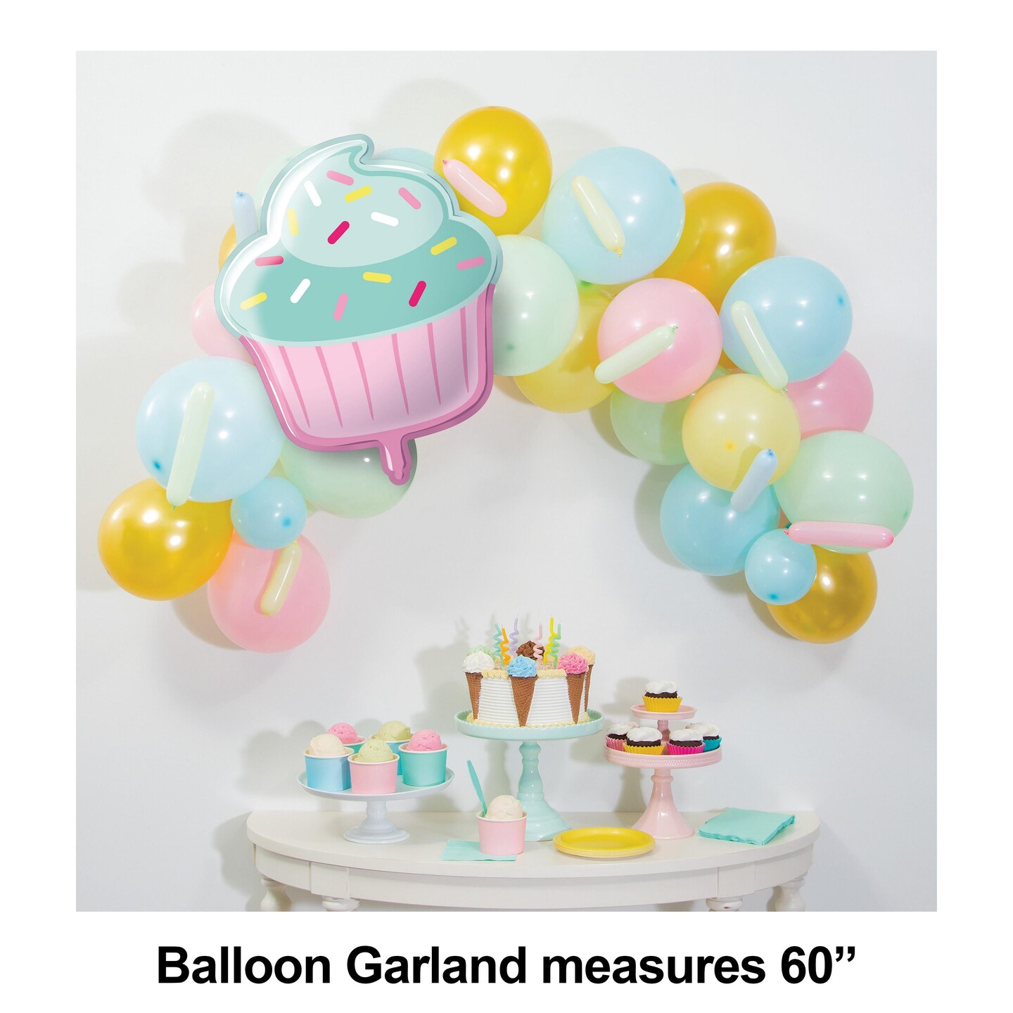 Bakery Sweets Balloon Garland Kit