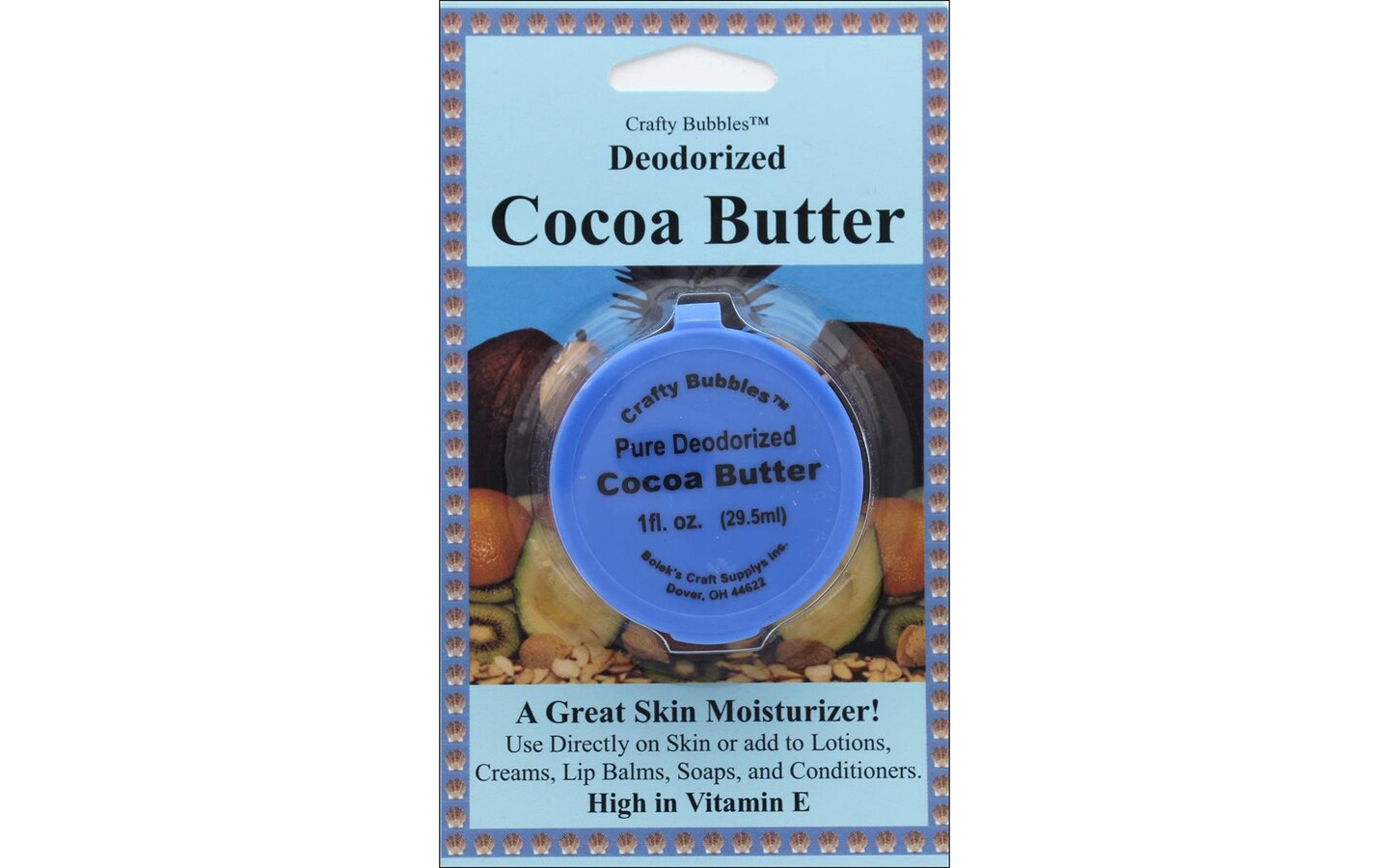 Crafty Bubbles Deodorized Cocoa Butter 1oz