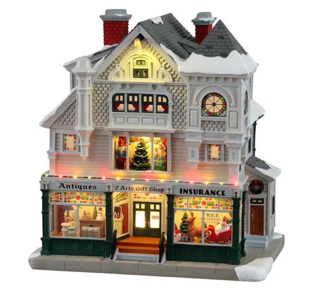 Antique &#x26; Gift Shop - Lemax Norman Rockwell Series