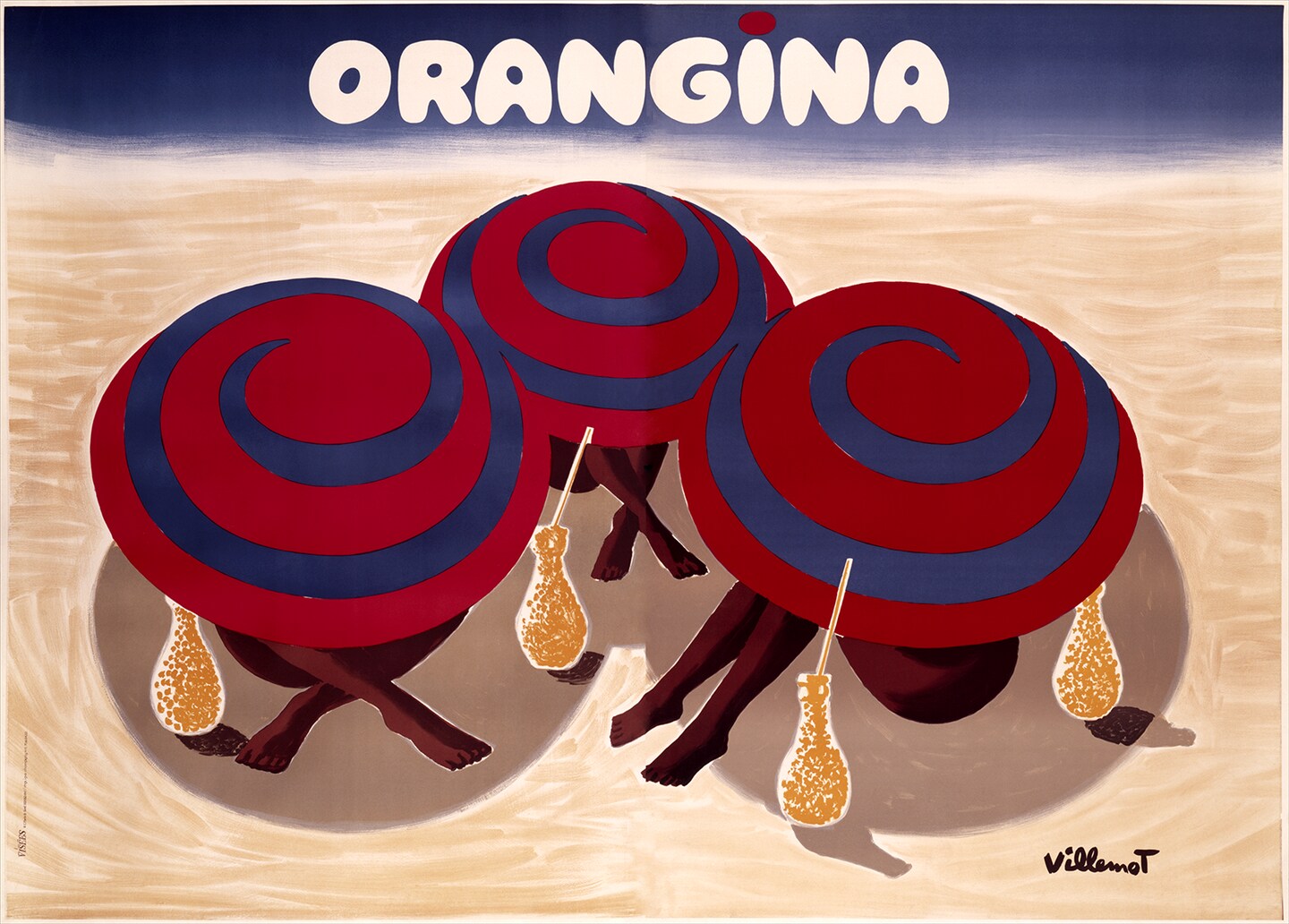 Orangina - Vintage Poster Prints by Villemot