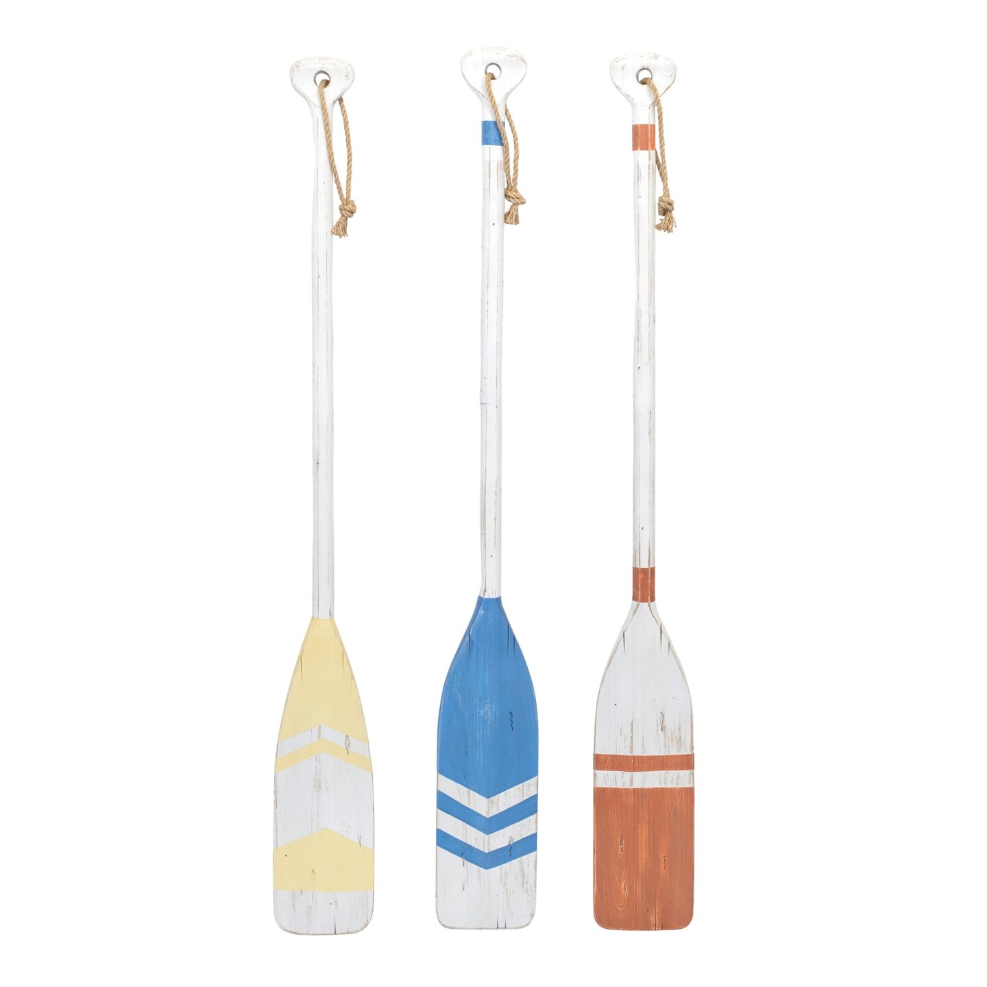 Melrose Fir Wood Oar Wall Decorations - 41.75&#x22; - Set of 3