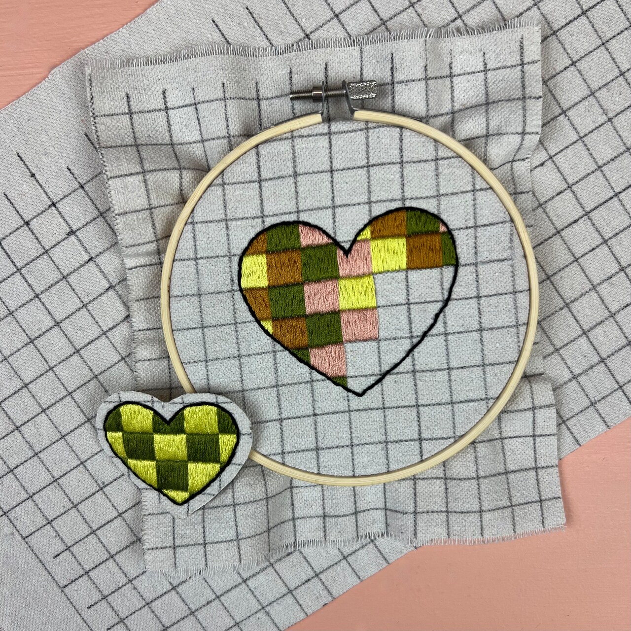 Heart Stitch Patch