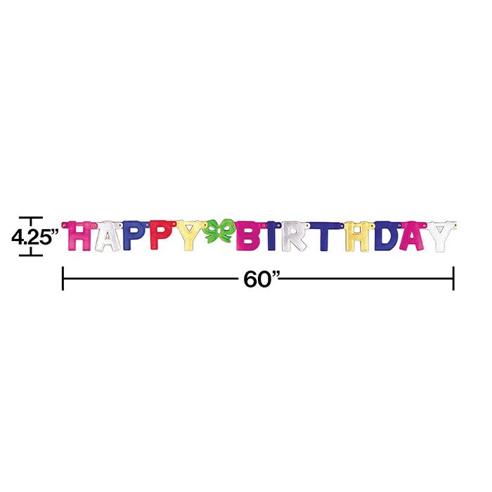 Happy Birthday Party Banner