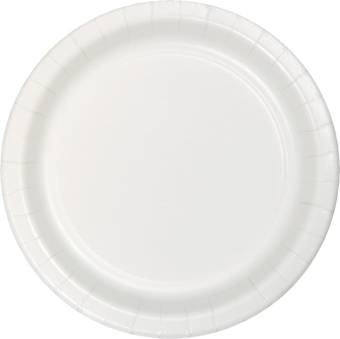 Bulk Pack of 48 White Dinner Plates