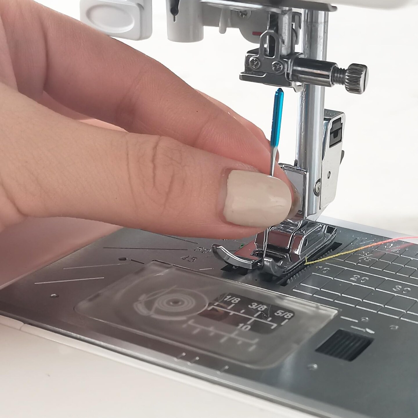 30 Pieces Sewing Machine Needles HAX1 130/705H Universal Regular Point Flat Shank Sewing Needle Compatible with Singer, Brother,Janome,Pfaff and Other Brand (Blue Size 11-30PCS)