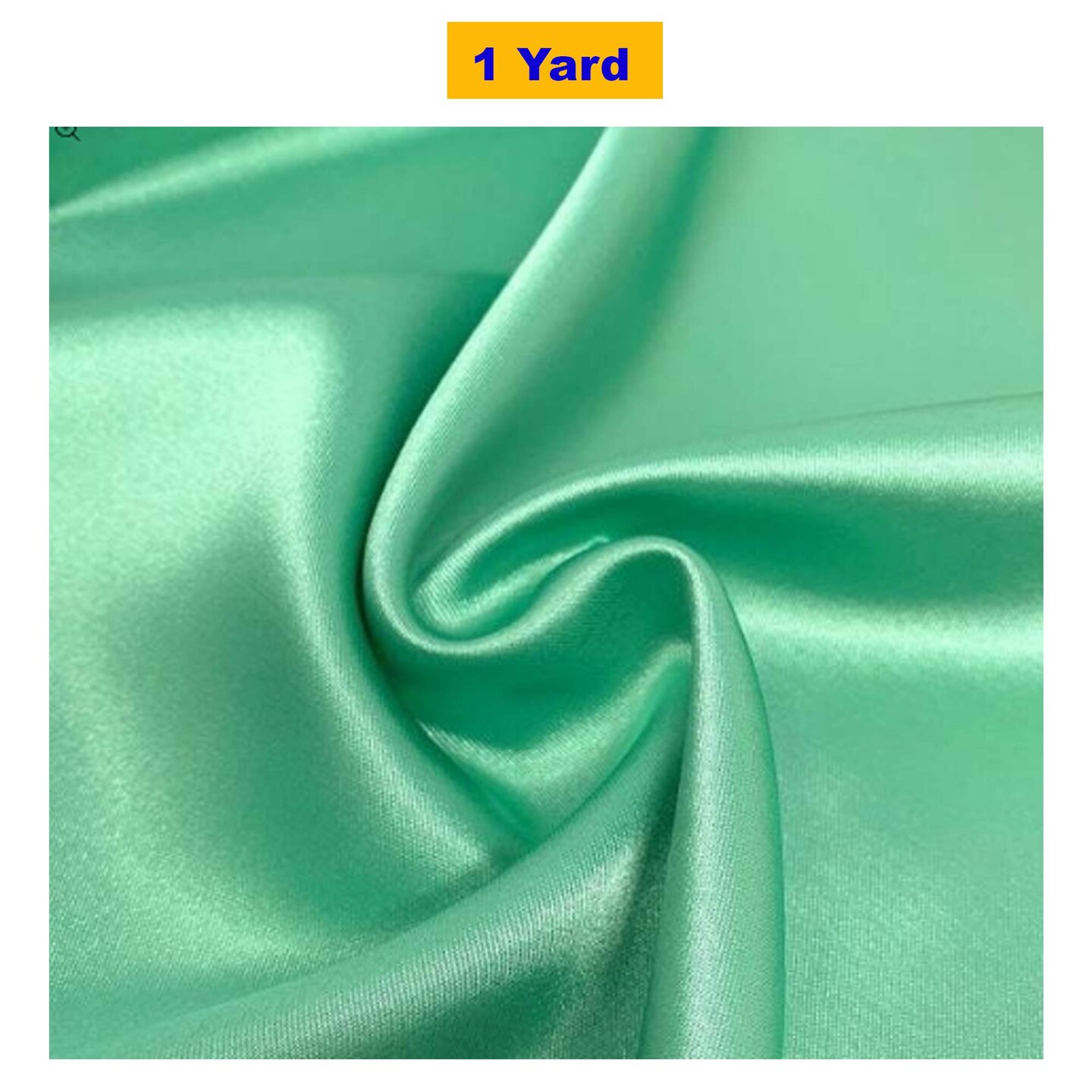 Aqua Green Satin Charmeuse Stretch Bridal Satin Fabric for Weddings