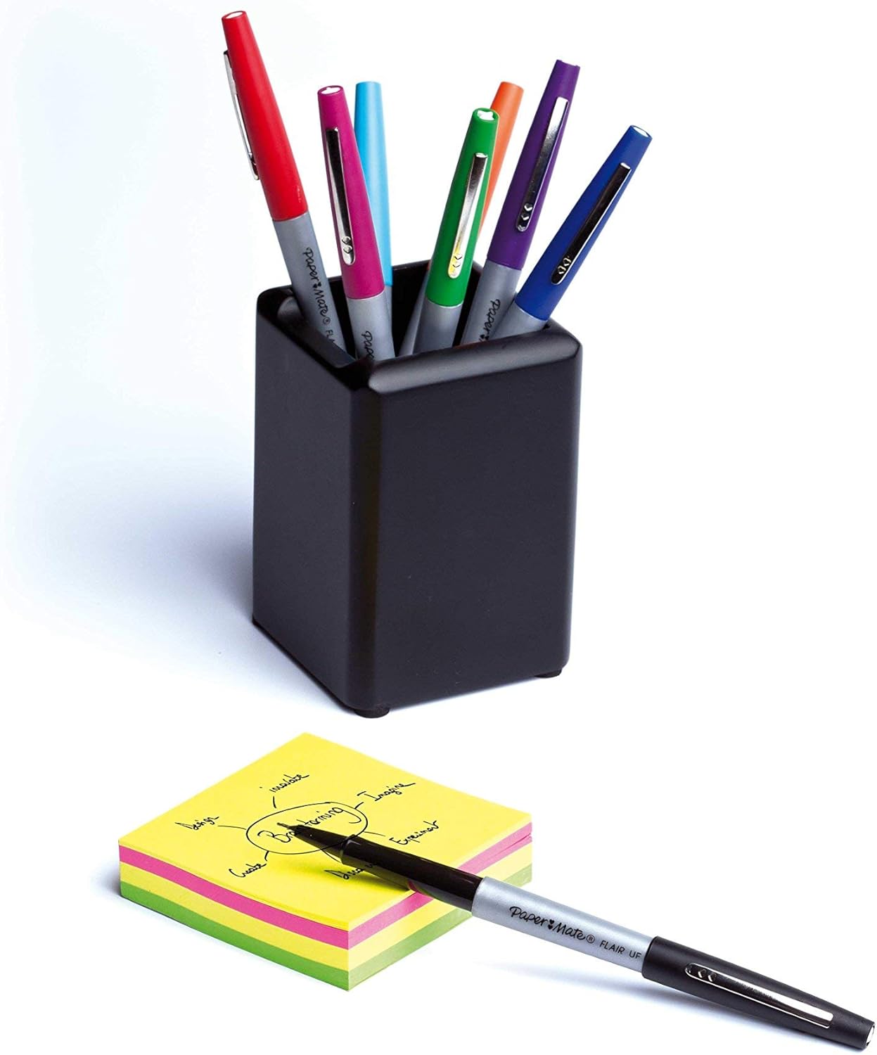 Flair Felt Tip Pens, Medium Point (0.7mm), Limited Edition Candy Pop Pack, 36 Count; Perfect for Teachers, Students, Expressive Writing, Drawing