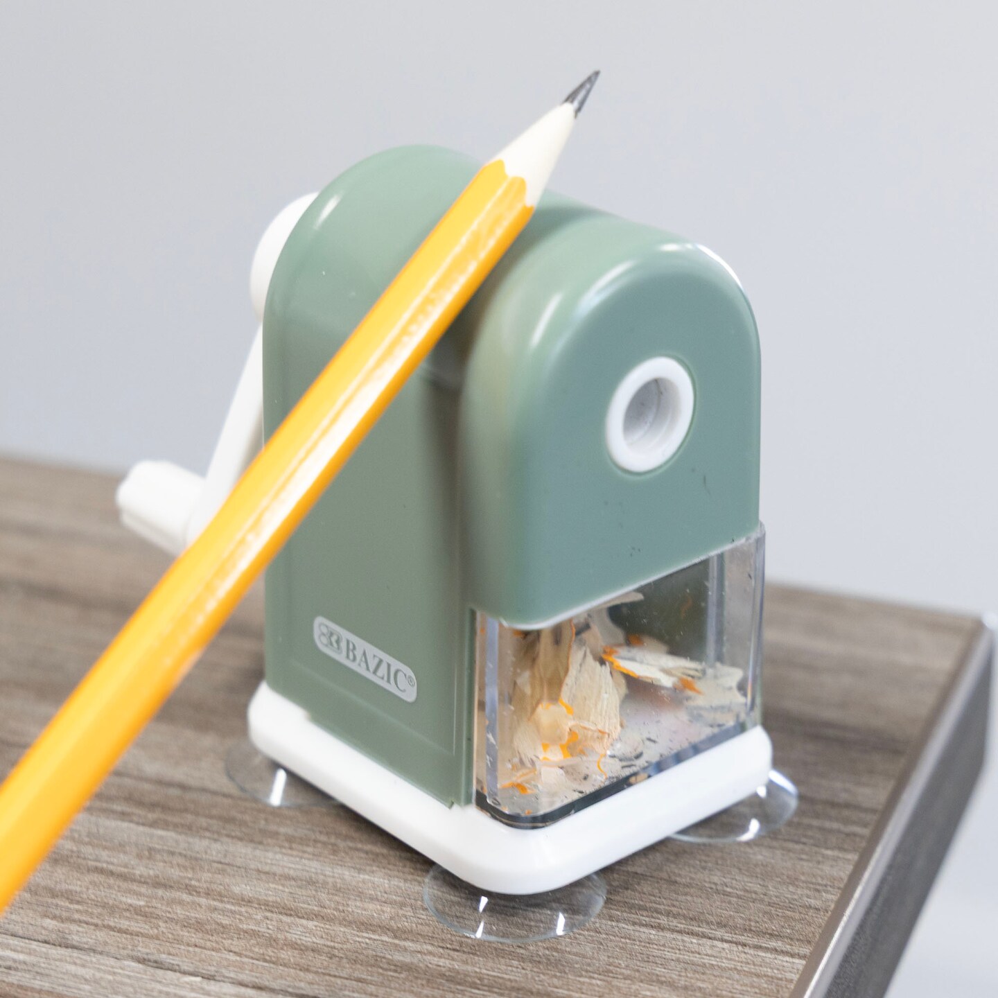 BAZIC Desktop Sharpener w/ Suction Cup Base