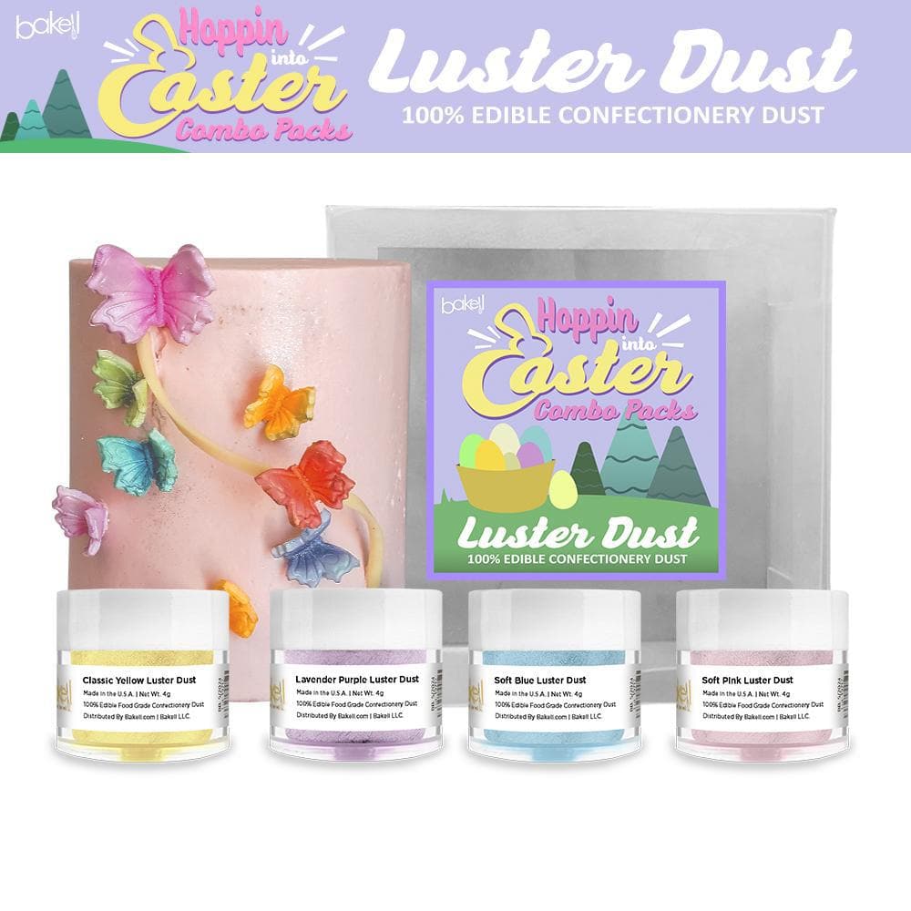 Bakell - Hoppin Into Easter Luster Dust Combo Pack Collection A (4 PC SET)