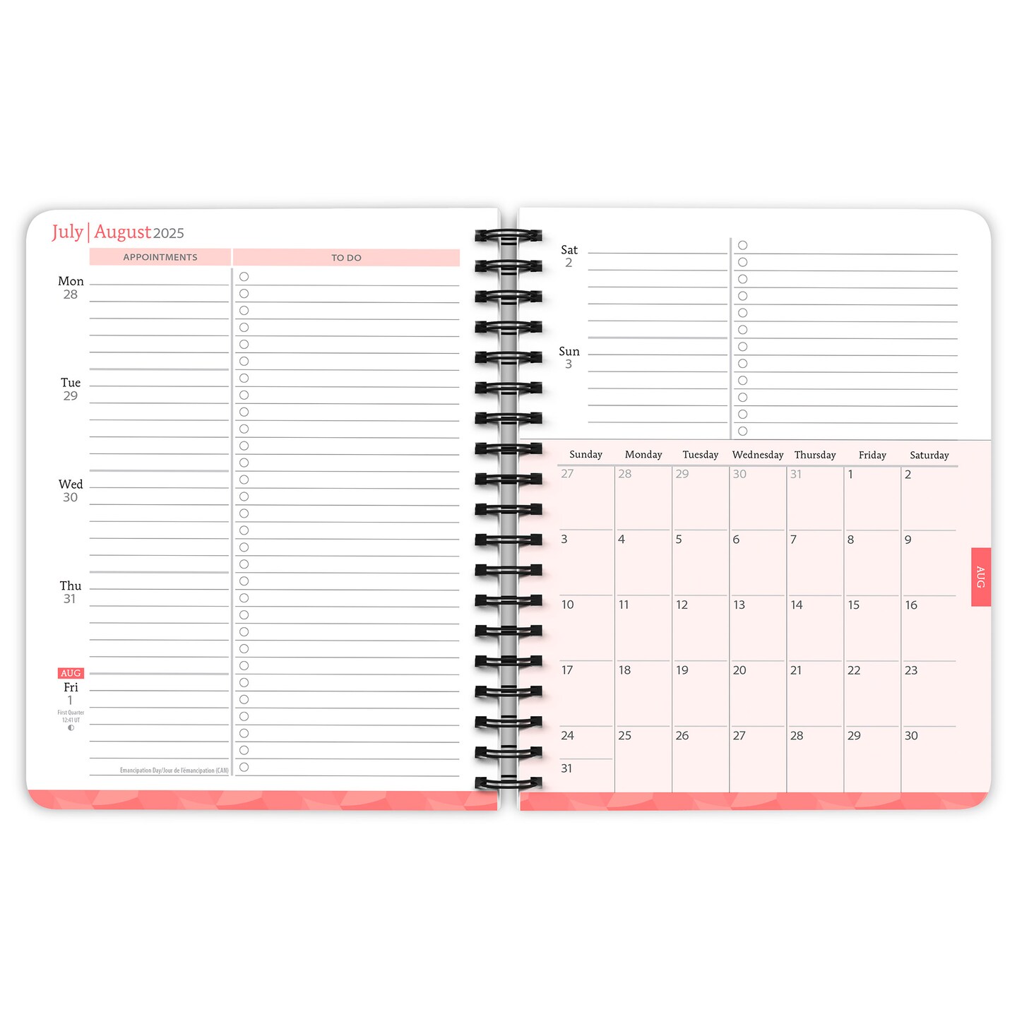 Busy Bees | 2026 6 x 7.75 Inch 18 Months Weekly Desk Planner | Foil Stamped Cover | July 2025 - December 2026