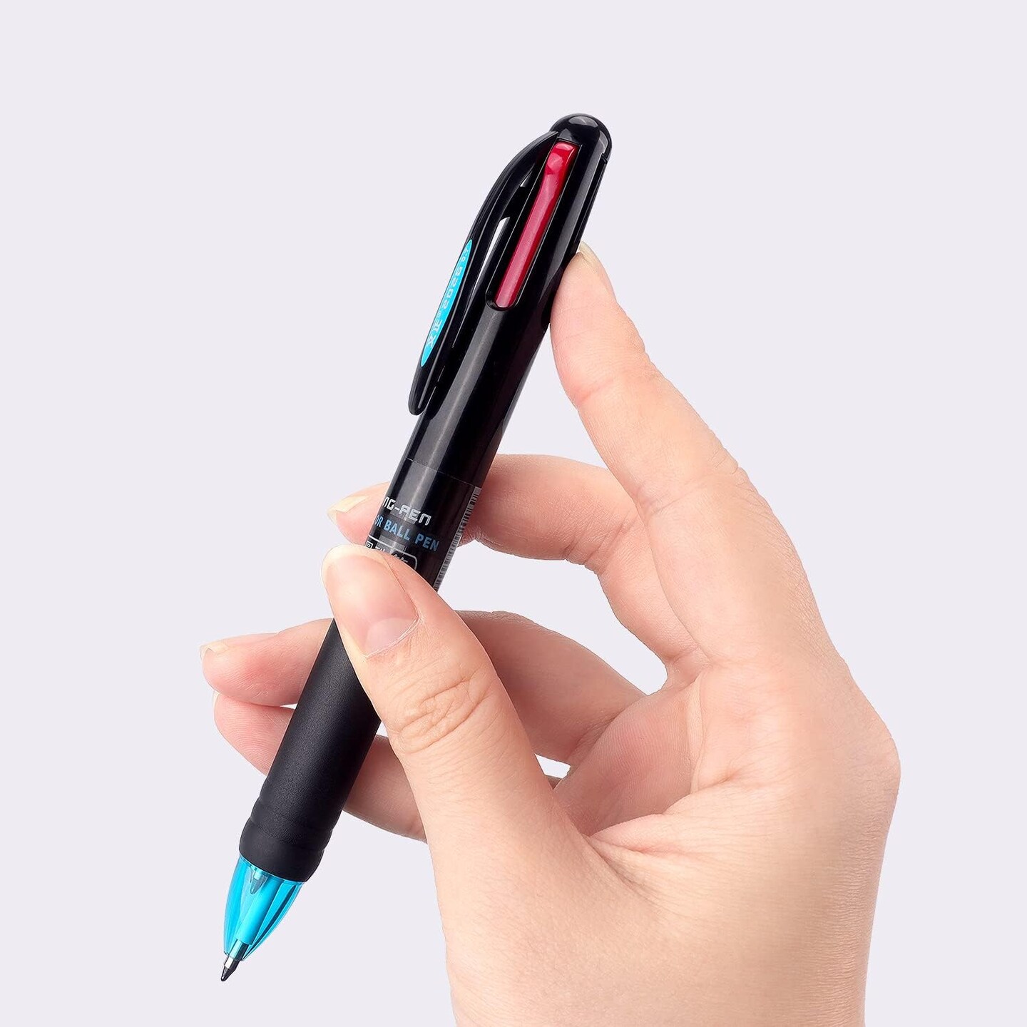 8 Pack Multicolor Ballpoint Pens 4-in-1 0.7mm Colored Retractable Ballpoint Gift Pens for Office School Supplies Students Gift