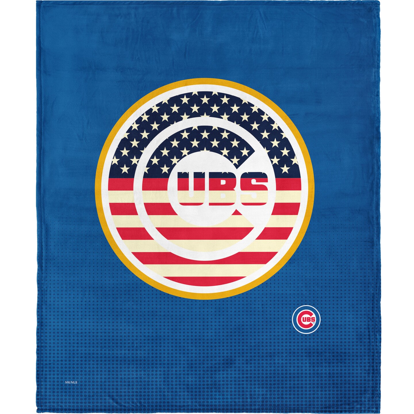 MLB Celebrate Series Silk Touch Sherpa Throw Blanket 50&#xD7;60 Inches