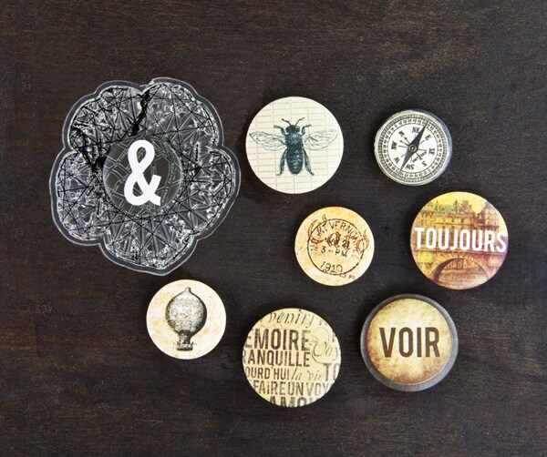 Flair Buttons - Cartographer 655350990138