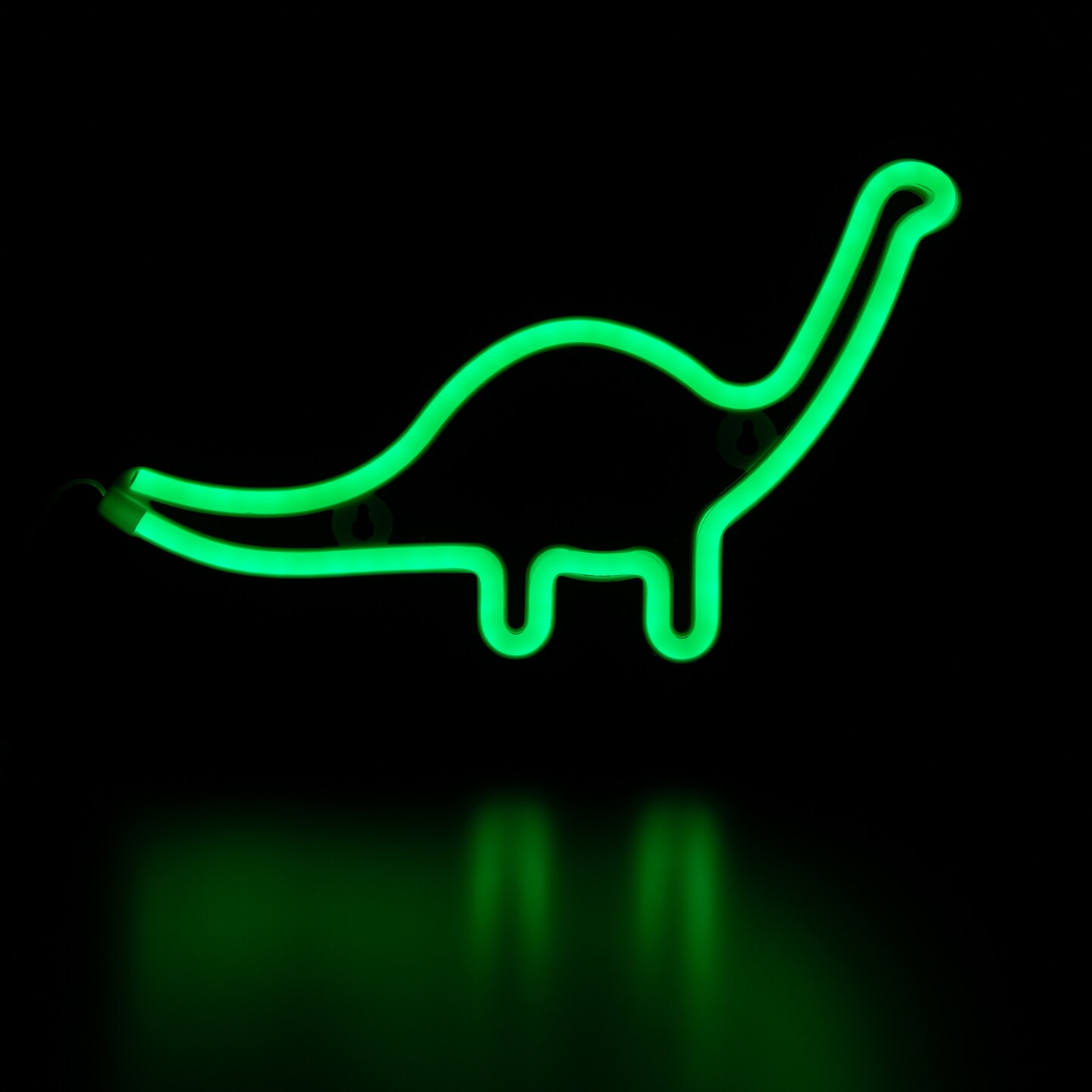 Northlight LED Brontosaurus Dinosaur Neon Lighted Wall Art - 12"