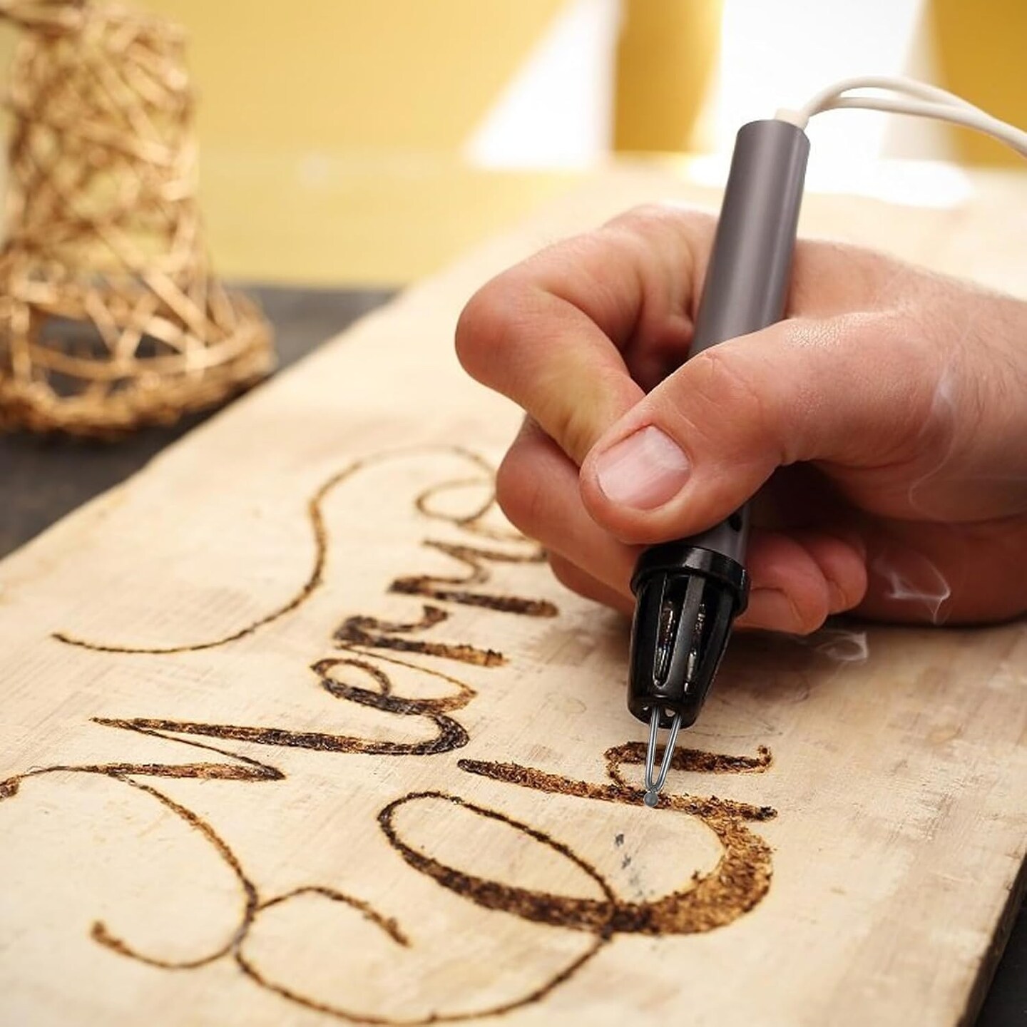 Pyrography Wire Tip 6 Pack Wood Burning Ball Tips Adjustable Wood Burning Wire Nibs Replacement Wood Burning Tools for Pyrography Machine