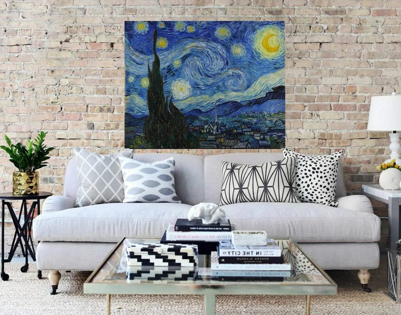 Van Gogh Starry Night Framed Art Print