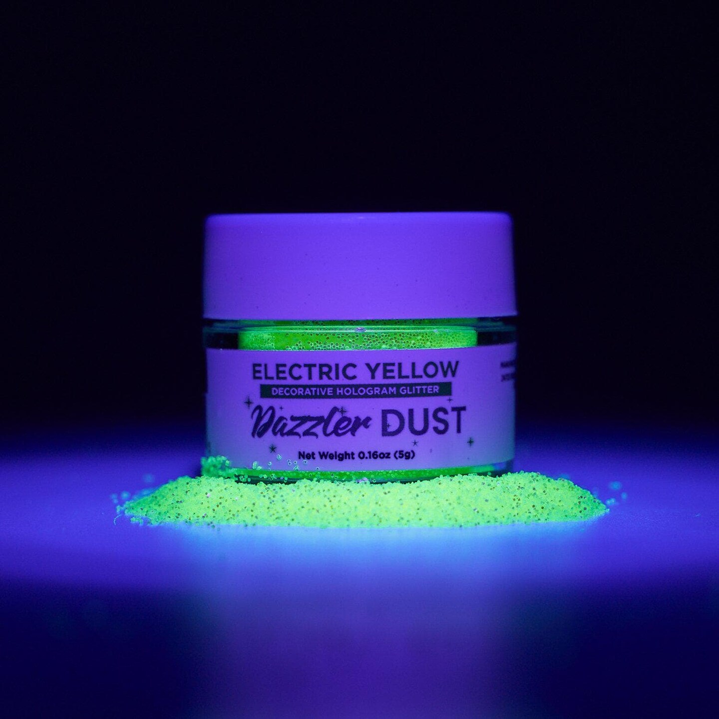 Baby Yellow Dazzler Dust&#xAE; 5 Gram Jar