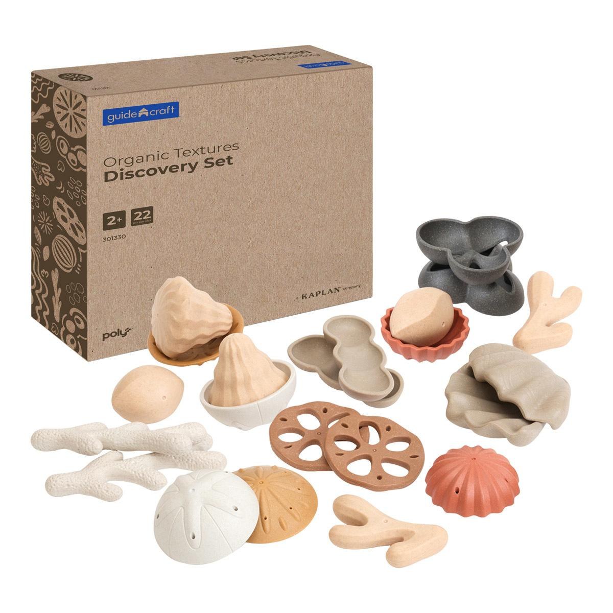 Kaplan Early Learning Company Organic Textures Discovery Set - 22 Pieces